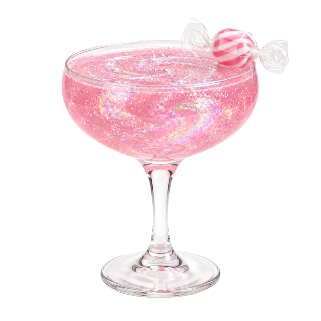 Glittrig drink med Fizzy Pop
